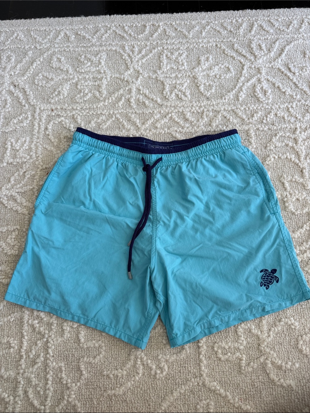 Vilebrequin Costume de Bain A St-Tropez Depuis 1971 - Turquoise